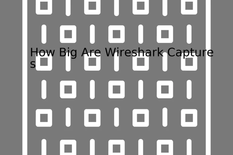 How Big Are Wireshark Captures