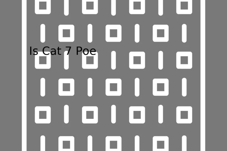 Is Cat 7 Poe