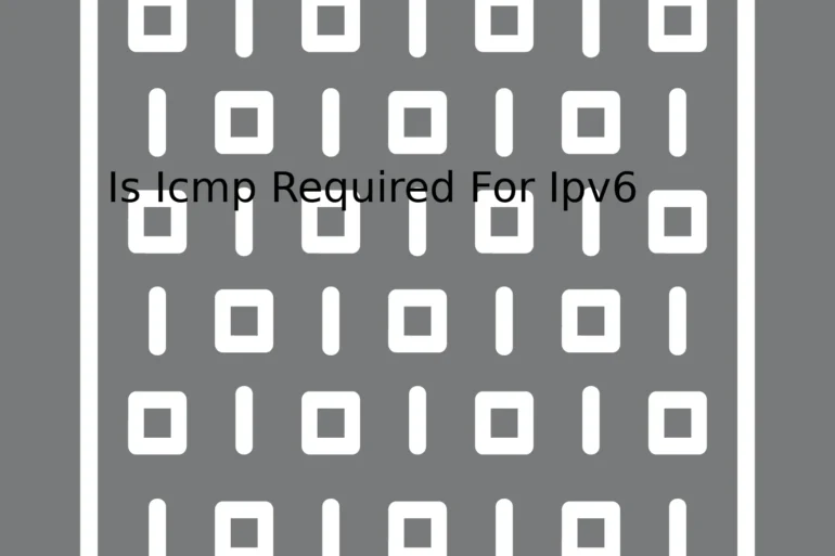 Is Icmp Required For Ipv6