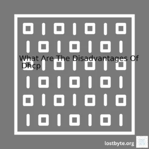 What Are The Disadvantages Of Dhcp