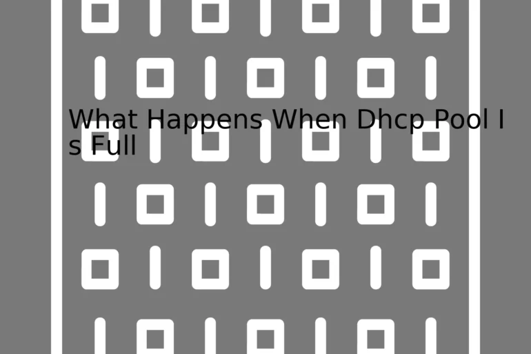 What Happens When Dhcp Pool Is Full