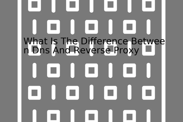 What Is The Difference Between Dns And Reverse Proxy