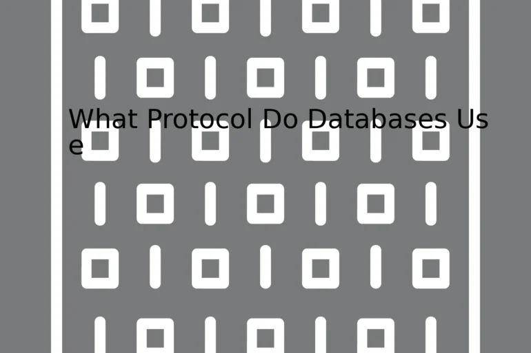 What Protocol Do Databases Use