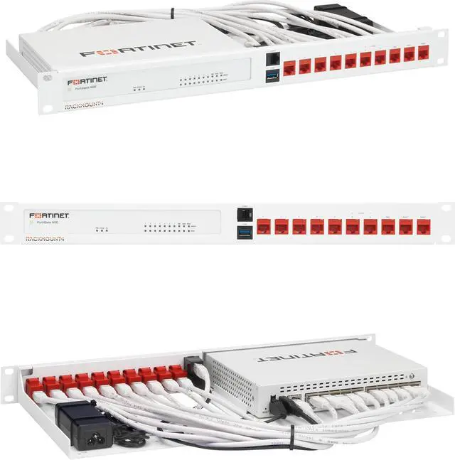 Firewall appliance server rack - Fortinet Firewall Appliance Rack Mount - 1U Server Rack Shelf with ...