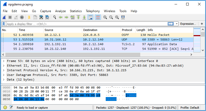 Wireshark user interface - Wireshark User Interface (GUI) Overview | NetworkProGuide