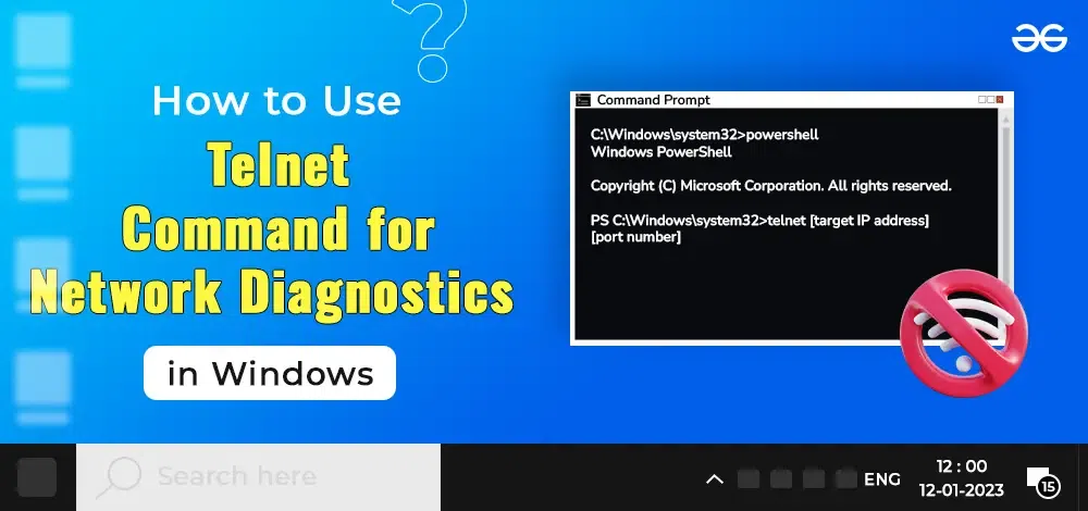 Command Line Interface network diagnostics - How to Use the telnet Command in Windows for Network Diagnostics ...