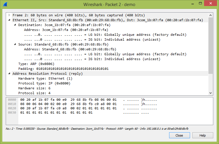 Wireshark packet capture - Chapter 6. Working With Captured Packets