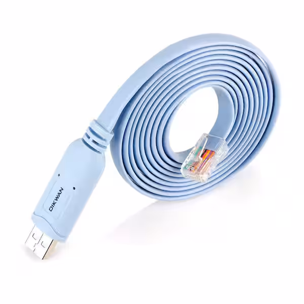 Blue console cable - Lukyamzn Essential 10 ft. USB to RJ45 Serial Console Cable Blue ...